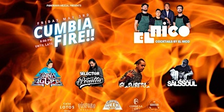 Puebla York Week. CUMBIA FIRE!! at El Nico