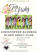 Image principale de High Tea Party at Christopher Blenman Older Adult Club