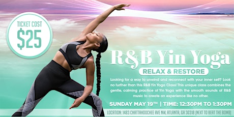 R&B Yin Yoga - Relax & Restore - May