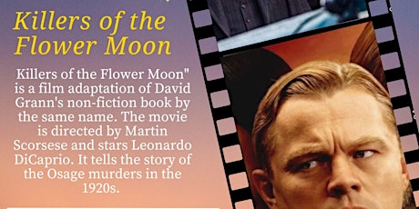 Film Night - Killers of the Flower Moon