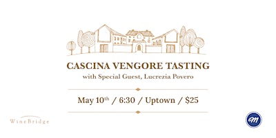 Imagem principal do evento Cascina Vengore: Meet the Winemaker - Uptown