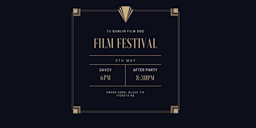 Imagem principal do evento TU Dublin Film Society Film Festival