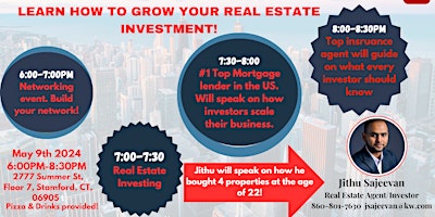 Real Estate Meetup: Learn/Scale Your Real Estate Investment! primary image
