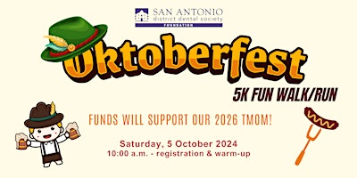 Primaire afbeelding van SADDS Foundation Oktoberfest 5K Fun Walk/Run