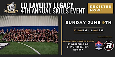 ED LAVERTY LEGACY SPORTS FUND - SKILLS AND DRILLS EVENT! primary image