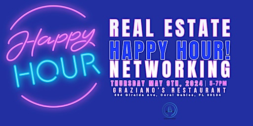 Hauptbild für Real Estate Happy Hour Networking