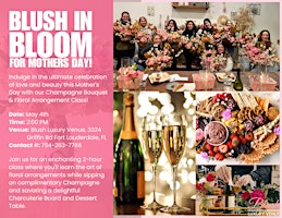 Imagem principal de Blush in Bloom Floral Class and Facial Class