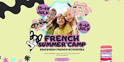 Primaire afbeelding van FRENCH DISCOVERY  ﻿SUMMER CAMP  7-12 yrs