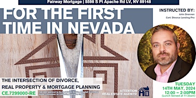 The Intersection Of Divorce, Real Property & Mortgage Planning primary image