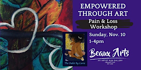 Empowered Through Art,Pain & Loss Workshop - The Outlet by Carrie primary image