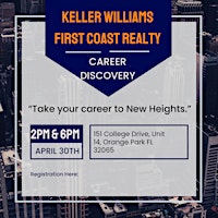 Imagem principal do evento Keller Williams First Coast Realty Career Discovery