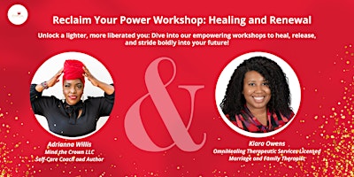 Reclaim Your Power: Self-Care Workshop primary image