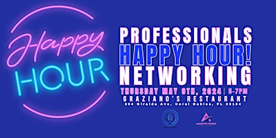 Image principale de Professionals Happy Hour Networking