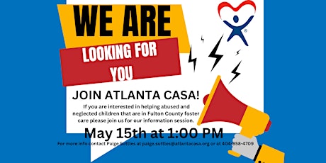Virtual Lunch & Learn About Atlanta CASA