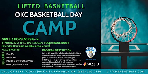 Hauptbild für OKC Basketball Day Camp