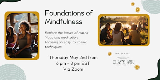 Image principale de Foundations of Mindfulness: A Virtual Hatha Yoga Workshop