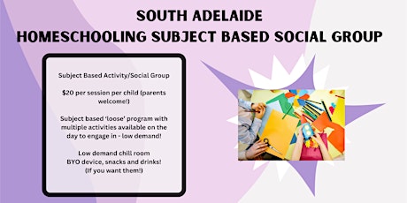 SA Homeschooling Subject Based/Social Group