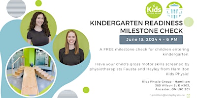 Hamilton KPG: Kindergarten Readiness Milestone Check primary image