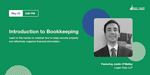 Primaire afbeelding van Introduction to Bookkeeping: Logan Katz Learning Series (Virtual)