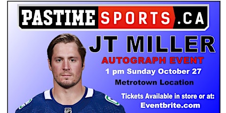 JT Miller Autograph Event primary image