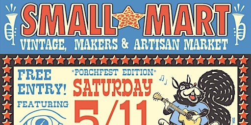 SMALL ⭐ MART Somerville Porchfest Market At Crystal Ballroom primary image