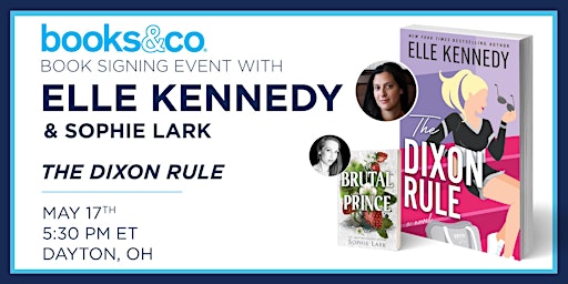 Primaire afbeelding van Elle Kennedy "The Dixon Rule" Book Signing Event