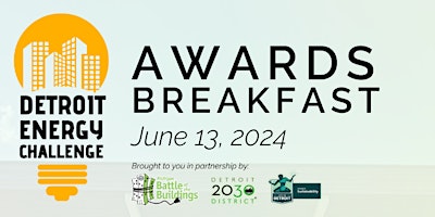Hauptbild für 3rd Annual Detroit Energy Challenge Awards Breakfast