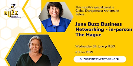June 2024 Buzz Business Networking Meet Up – The Hague  primärbild