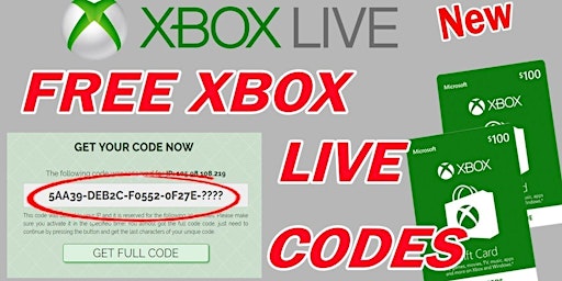 Primaire afbeelding van Free Xbox Gift Card Codes 2024 Up to $100 in Free Xbox Codes in UNDER 5 min