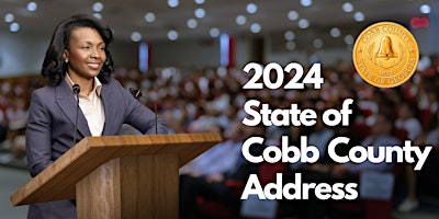 Imagem principal do evento State of Cobb County 2024