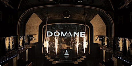 DOMAINE SATURDAY’S - FREE ENTRY ALL NIGHT