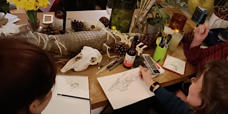 Drink & Draw (or Craft)