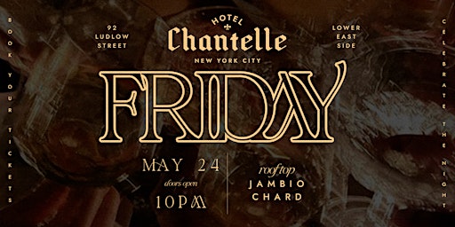 Imagem principal do evento Hotel Chantelle Fridays