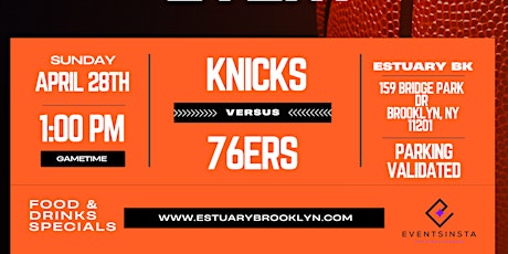 New York Knicks NBA Playoffs Game Watch Event