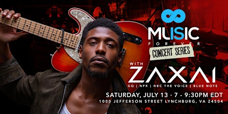 Music is Forever Concert Series w Zaxai