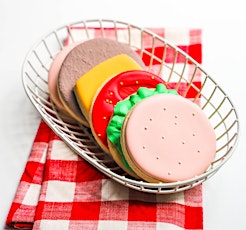 Build Your Own Burger Sugar Cookie Decorating Class