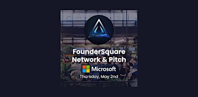 Primaire afbeelding van FounderSquare - NYC Network and Pitch