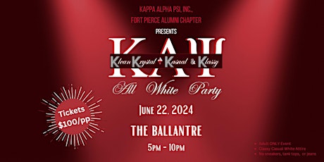 FPAC ALL WHITE PARTY