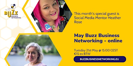 Image principale de May 2024 Buzz Business Networking - Online