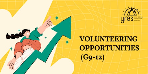 Hauptbild für Volunteering Opportunities (Grade 9-12)