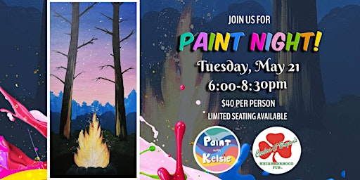 Imagem principal do evento Paint Night at Carlos O'Bryans Nanaimo