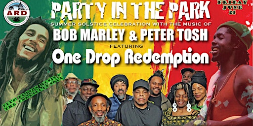Imagem principal do evento FREE BOB MARLEY & PETER TOSH FUN w/ One Drop Redemption - Live in Auburn CA