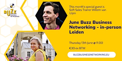Imagem principal de June 2024 Buzz Business Networking Meet Up – Leiden