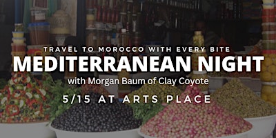 Mediterranean Night, travel to Morocco with every bite. primary image