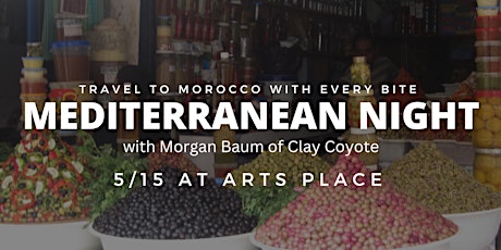 Mediterranean Night, travel to Morocco with every bite.