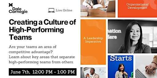 Imagen principal de A Leadership Imperative: Creating a Culture of High-Performing Teams