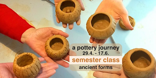 Imagem principal do evento Ancient forms: a pottery journey