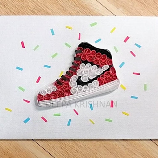 Sneaker - Paper Quilling primary image