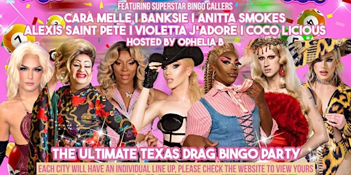 GLASGOW - BOOTS DOWN DRAG BINGO - COW BOYS & GIRLS (ages 18+) primary image