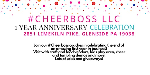 Hauptbild für #Cheerboss 1 Year Anniversary Celebration